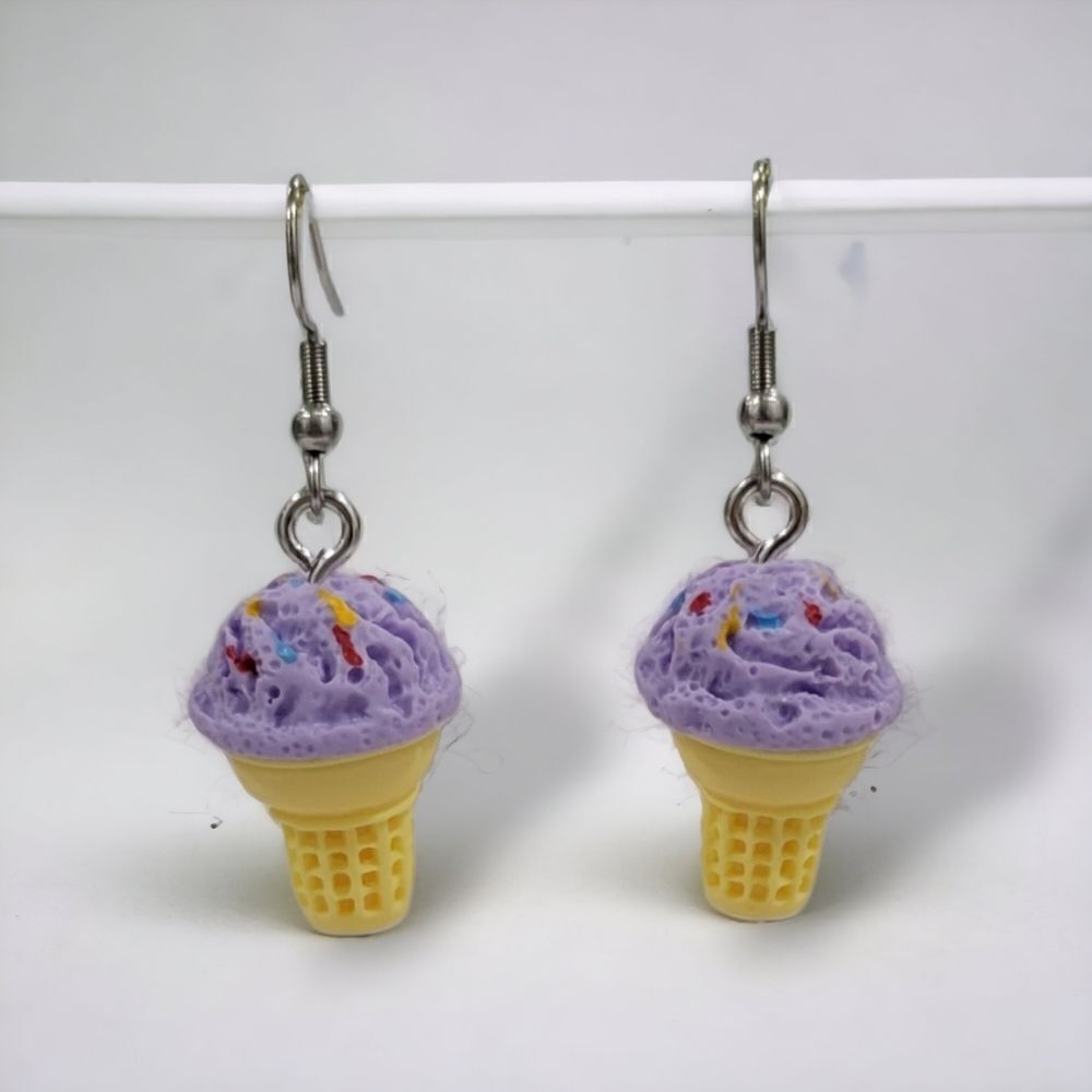 🍦Ice Cream Cone Earrings🍦(2-A008-A)